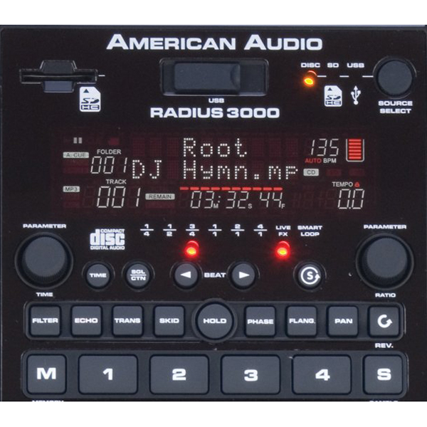 پلیر دی جی آمریکن دی جی American DJ Radius 3000