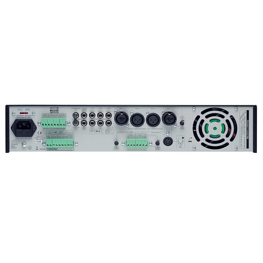 پاور میکسر Apart Apart Audio MA200