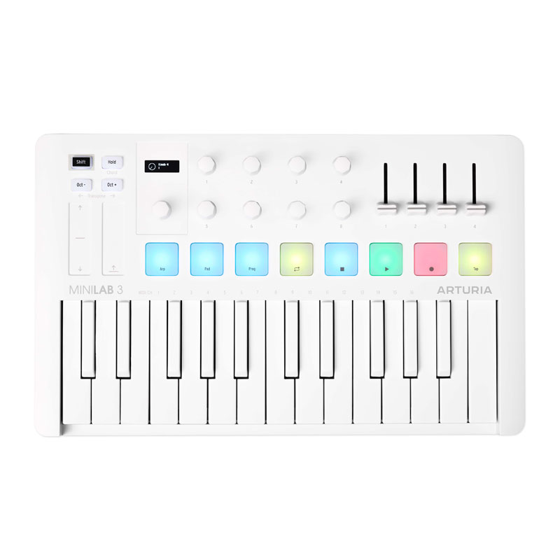 قیمت خرید فروش میدی کنترلر آرتوریا Arturia MiniLab 3 Alpine White