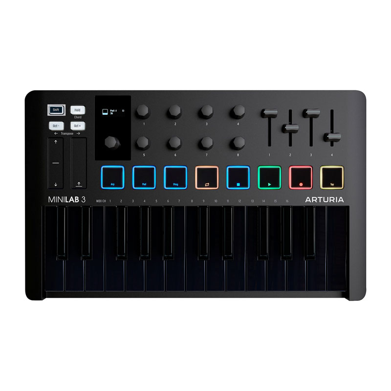 قیمت خرید فروش میدی کنترلر آرتوریا Arturia MiniLab 3 Deep Black