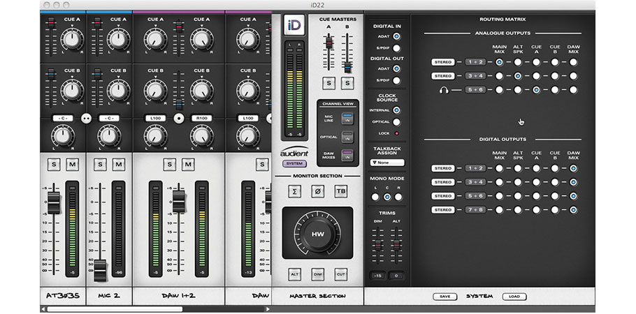 Audient iD22 کارت صدا