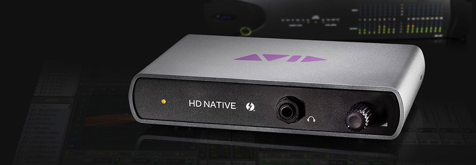Avid HD Native Thunderbolt کارت صدا