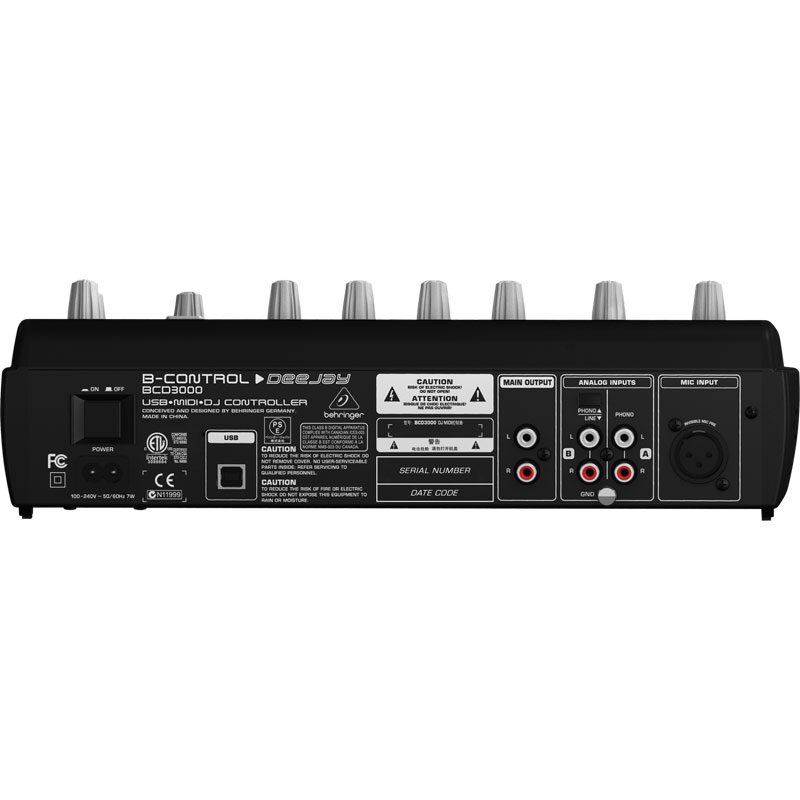 دی جی کنترلر بهرینگر Behringer DEEJAY BCD3000