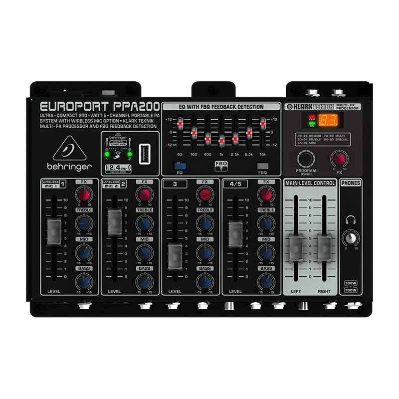 اسپیکر | باند اکتیو بهرینگر Behringer Europort PPA200