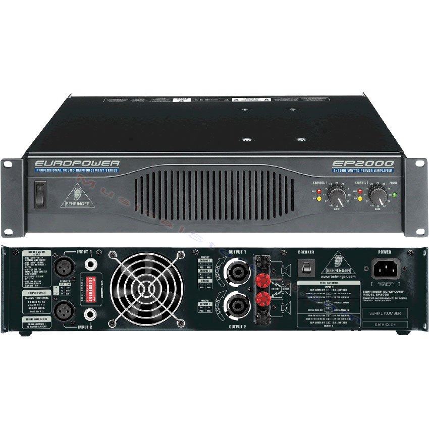 آمپلی فایر بهرینگر Behringer EUROPOWER EP2000