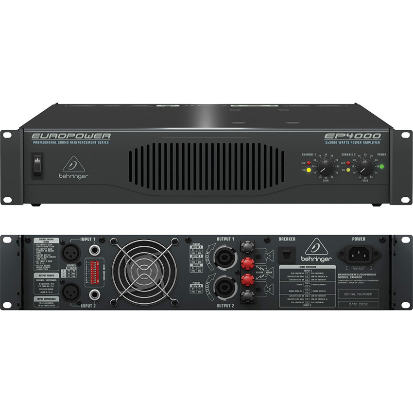 آمپلی فایر بهرینگر Behringer EUROPOWER EP4000