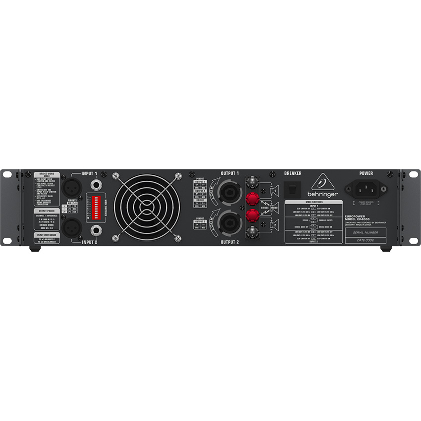 آمپلی فایر بهرینگر Behringer EUROPOWER EP4000