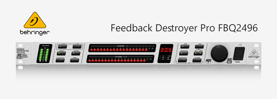 Behringer FBQ2496 پری آمپ