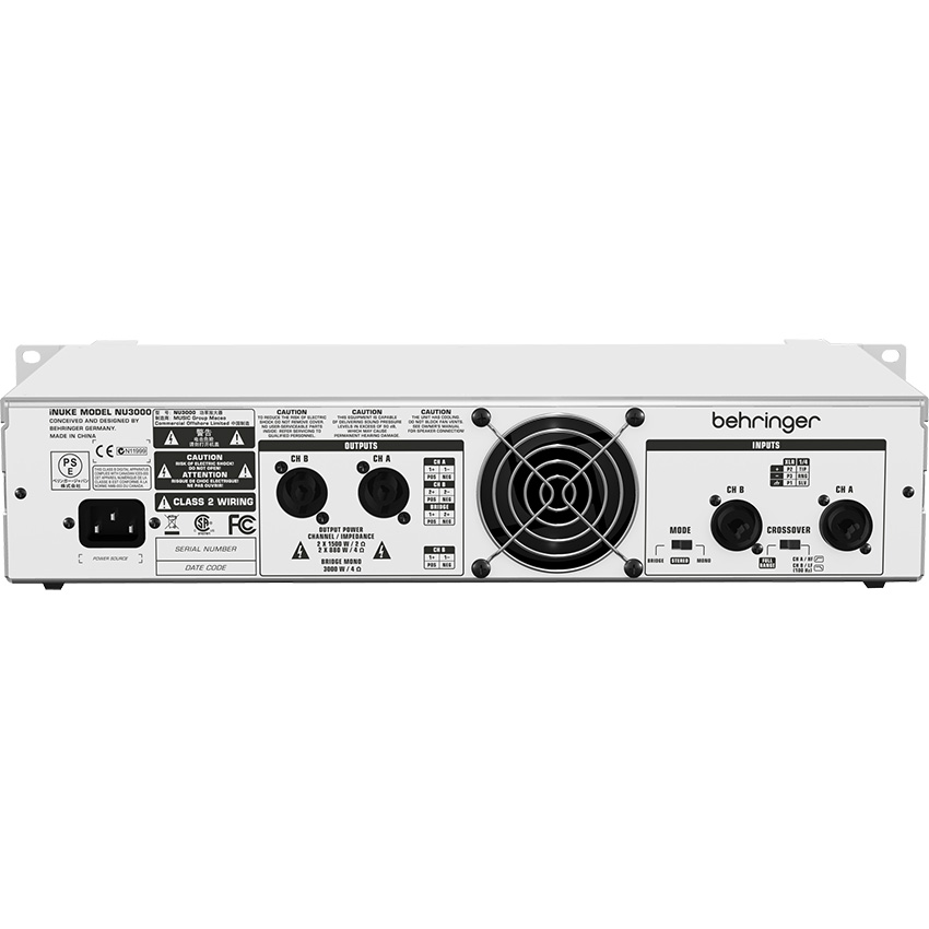 آمپلی فایر بهرینگر Behringer iNUKE NU3000DSP