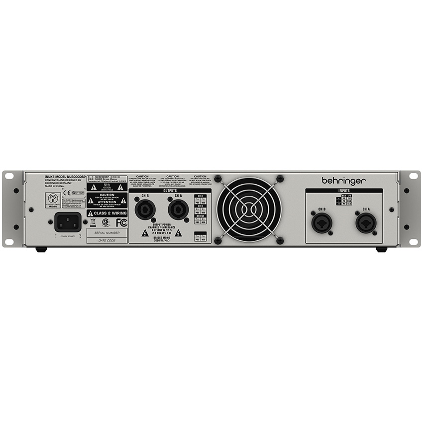 آمپلی فایر بهرینگر Behringer iNUKE NU3000DSP
