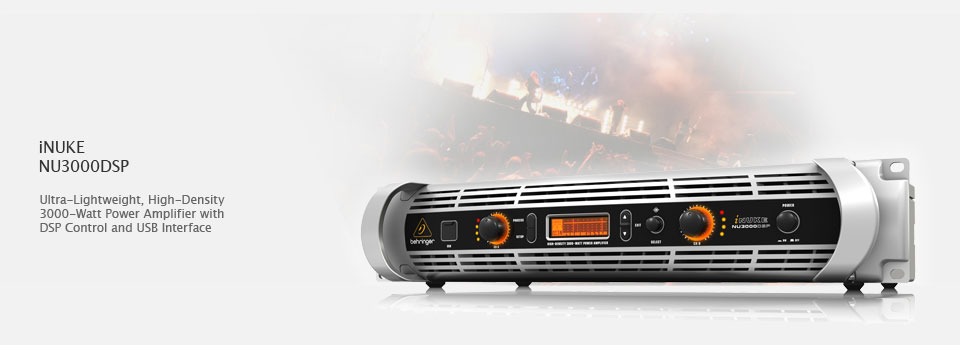 Behringer iNUKE NU3000DSP آمپلی فایر