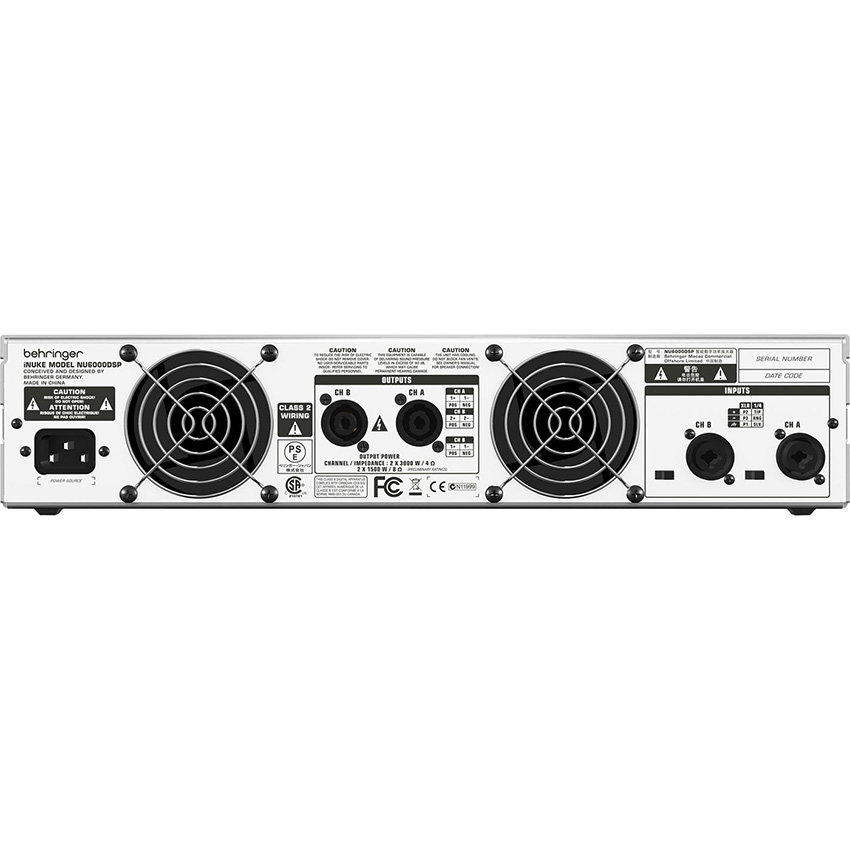 آمپلی فایر بهرینگر Behringer iNUKE NU6000DSP