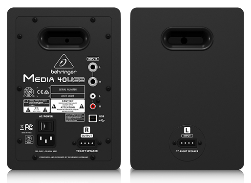 Behringer Media 40USB اسپیکر مانیتورینگ