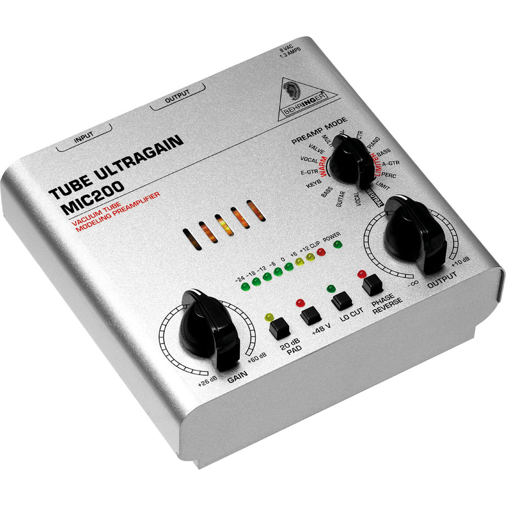 قیمت خرید فروش پری آمپ بهرینگر Behringer MIC200 Tube