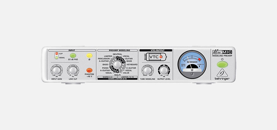 Behringer MIC800 Tube پری آمپ