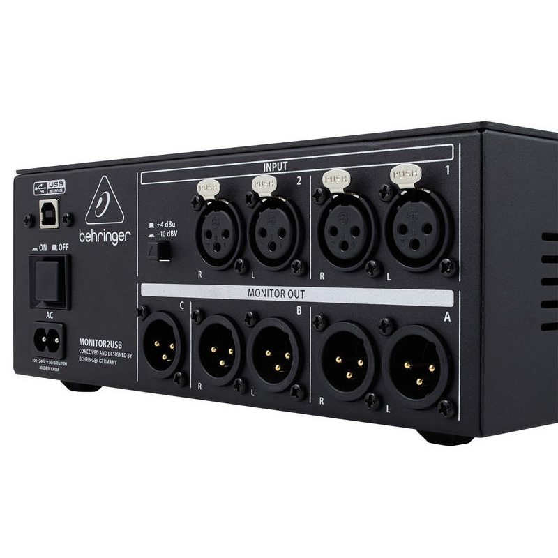 کارت صدا و مانیتور کنترلر بهرینگر Behringer MONITOR2USB