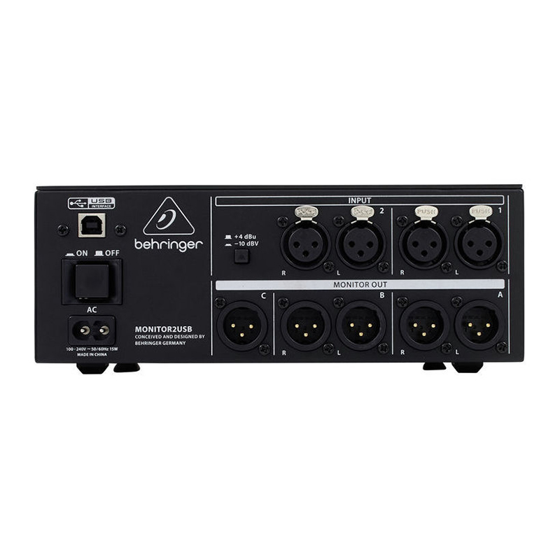 کارت صدا و مانیتور کنترلر بهرینگر Behringer MONITOR2USB