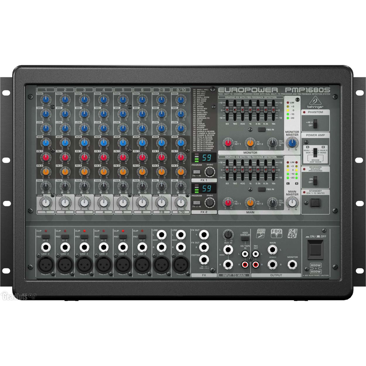 قیمت خرید فروش پاور میکسر بهرینگر Behringer PMP1680S