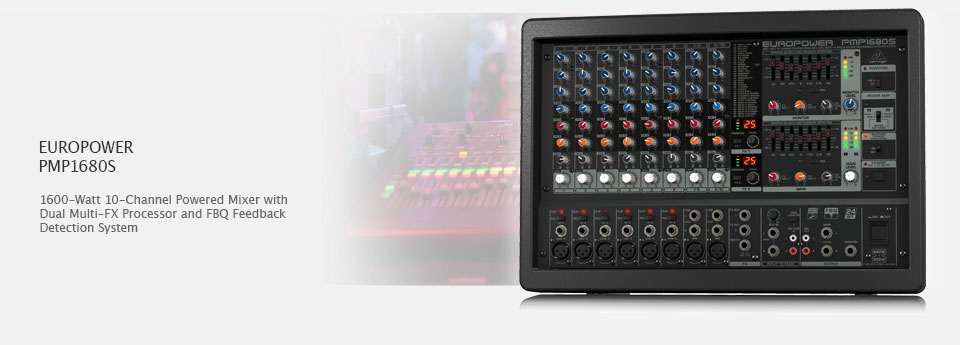 Behringer PMP1680S پاور میکسر