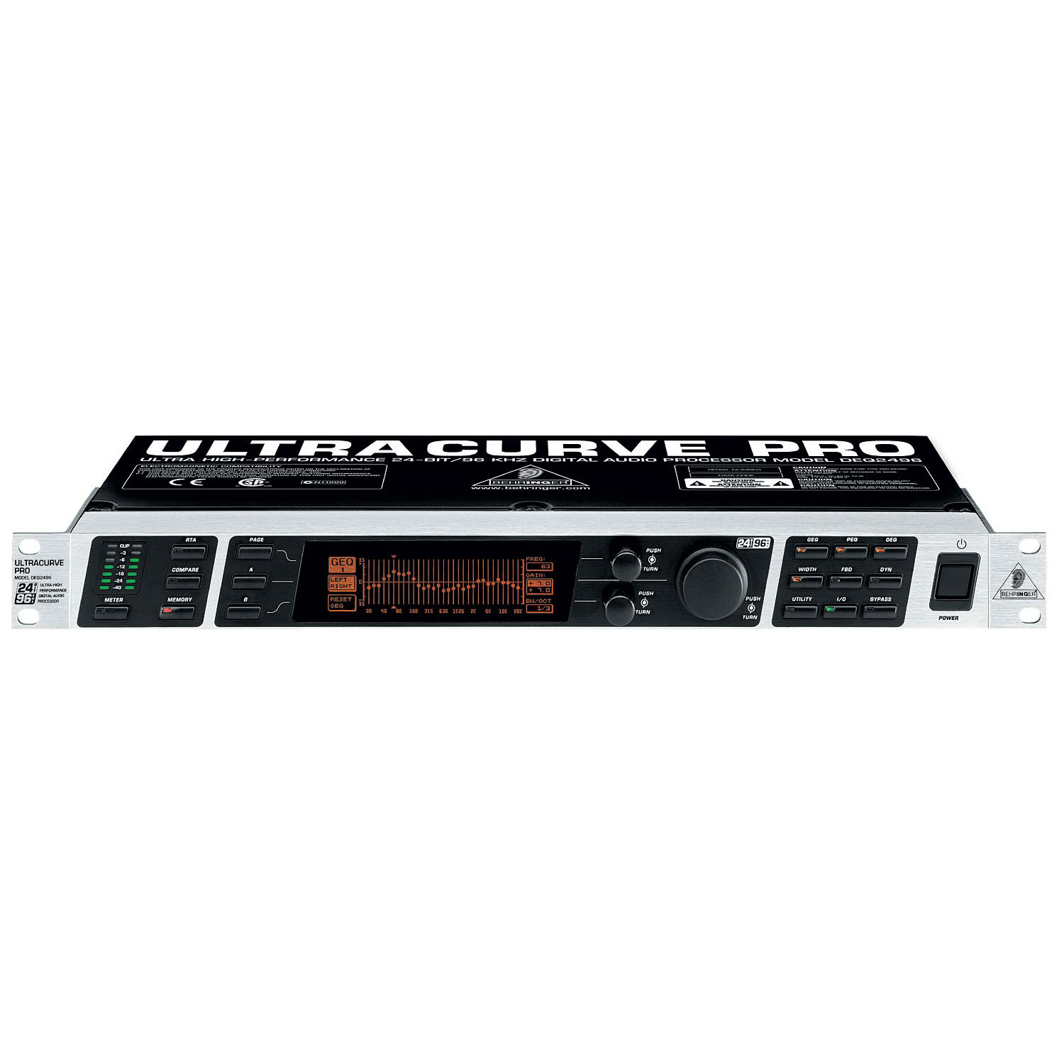 قیمت خرید فروش پردازشگر صوتی بهرینگر Behringer ULTRACURVE PRO DEQ2496