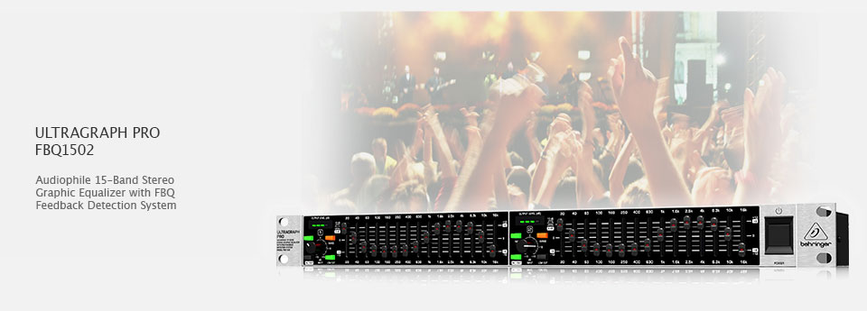 Behringer ULTRAGRAPH PRO FBQ1502 پردازشگر