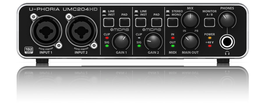 کارت صدا Behringer UMC204HD