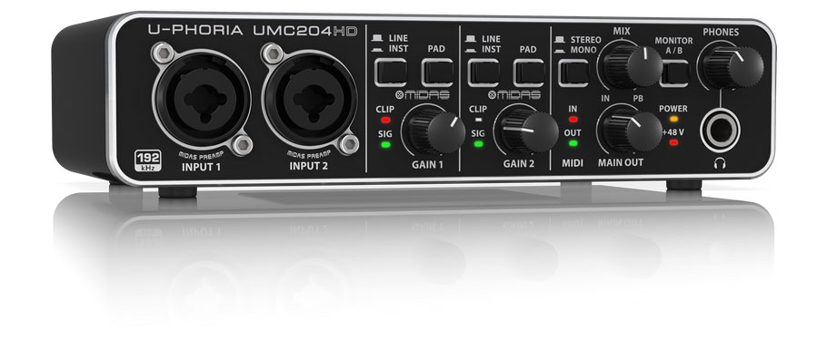 کارت صدا Behringer UMC204HD