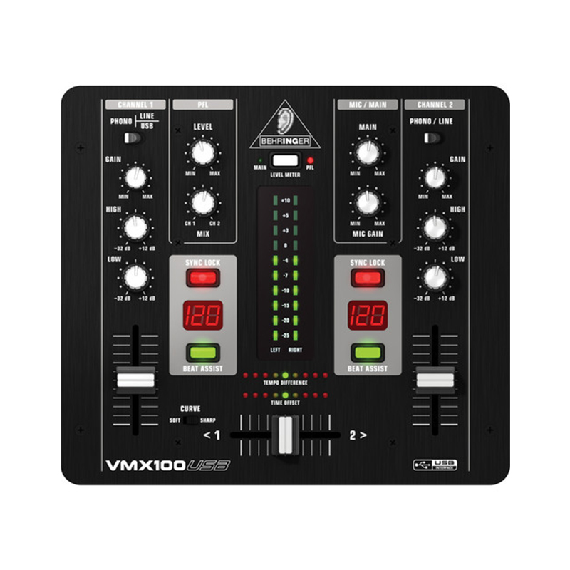 قیمت خرید فروش میکسر دی جی بهرینگر Behringer VMX100USB