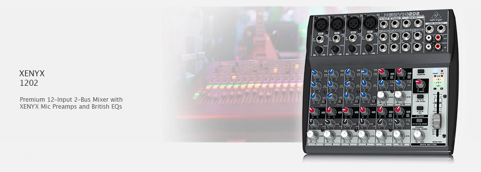 Behringer Xenyx 1202 میکسر