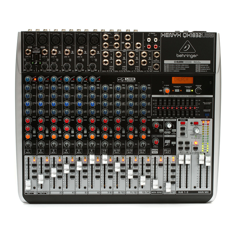 قیمت خرید فروش میکسر صدا بهرینگر Behringer Xenyx QX1832USB
