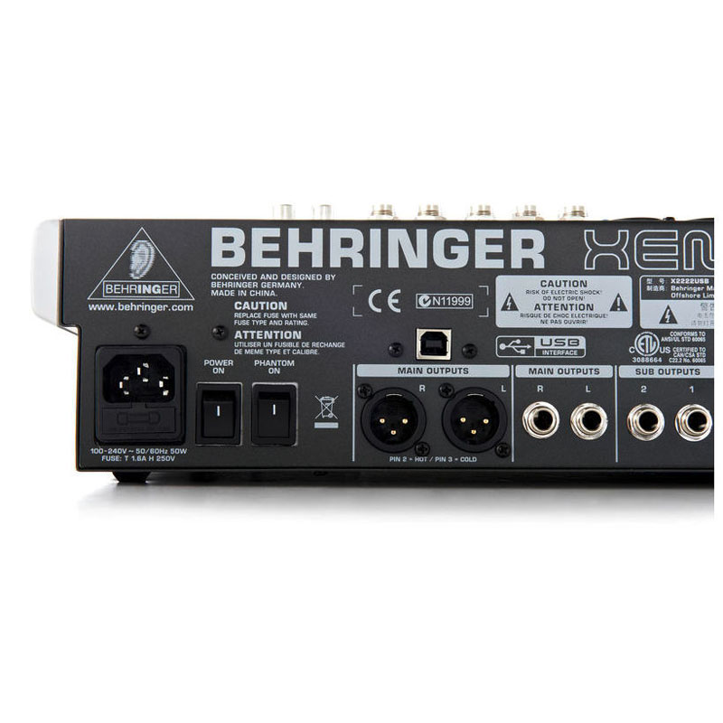 میکسر صدا بهرینگر Behringer Xenyx X2222USB