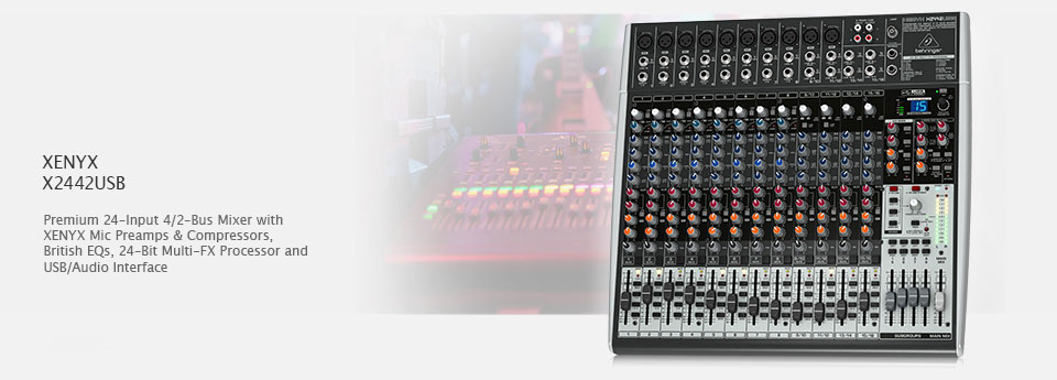 Behringer Xenyx X2442USB میکسر