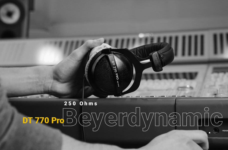 هدفون مانیتورینگ BeyerDynamic DT 770 Pro 250 Ohms+Pads