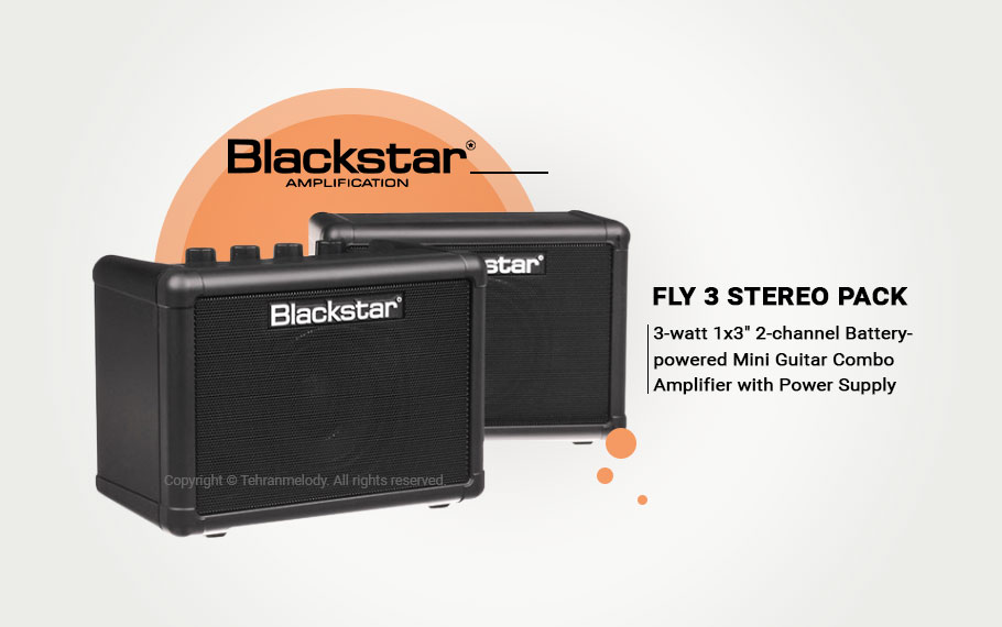 امپلی فایر گیتار Blackstar Fly 3 Bass Pack 1x3