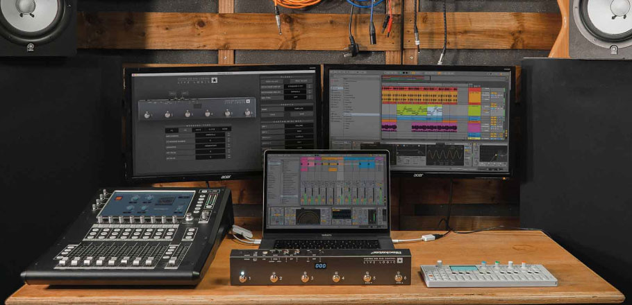 فوت کنترلر میدی Blackstar Live Logic 6-button MIDI Footcontroller