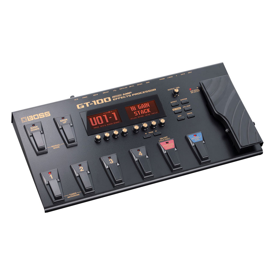 افکت گیتار الکتریک باس BOSS GT-100