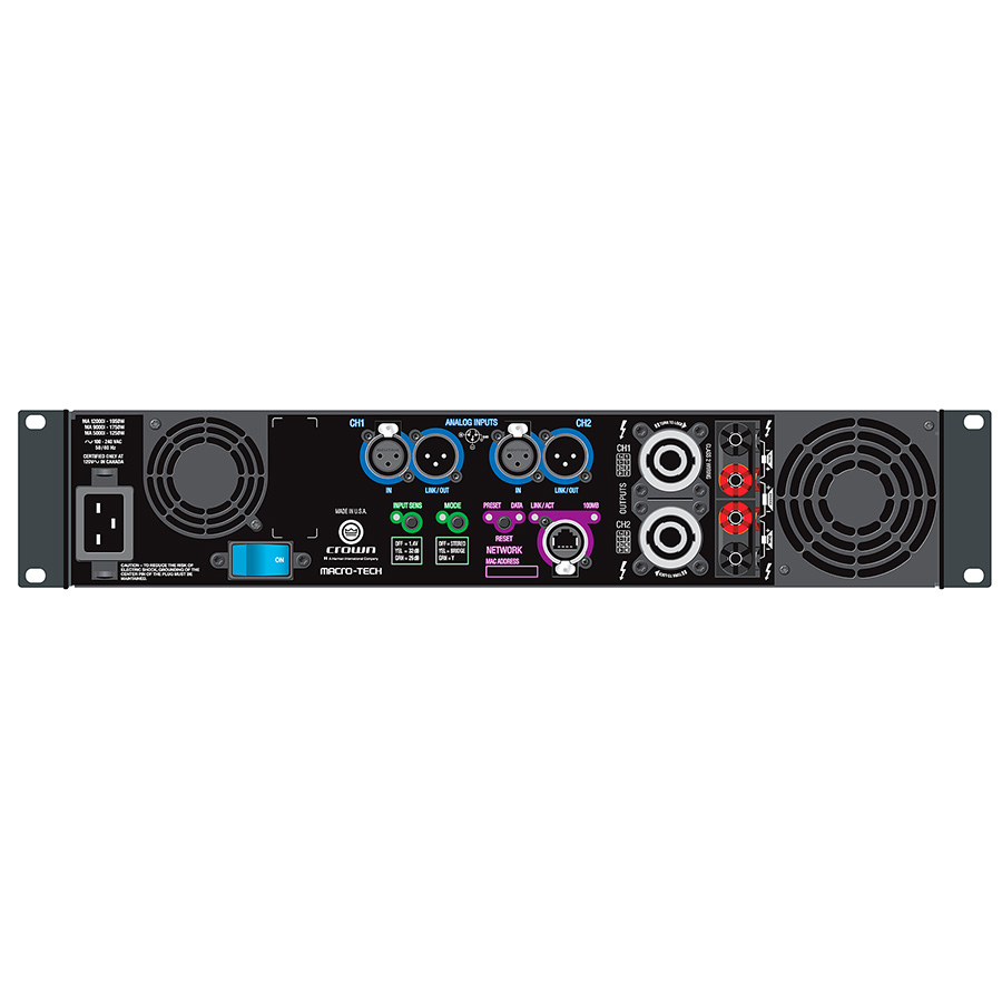 آمپلی فایر کرون Crown MA 5000i