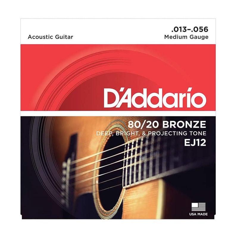 قیمت خرید فروش سیم گیتار آکوستیک داداریو D'Addario EJ12