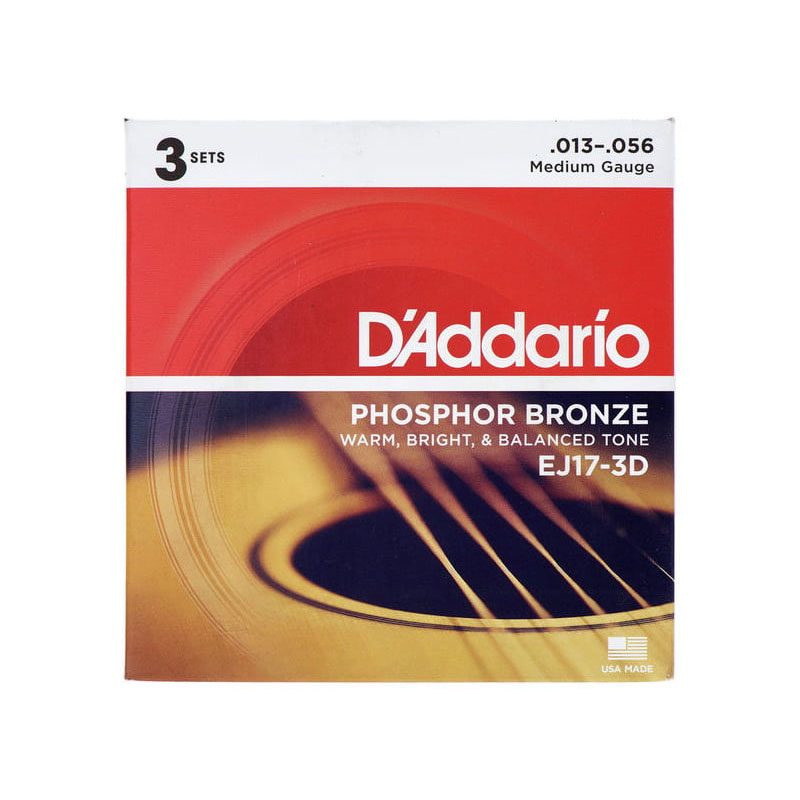 قیمت خرید فروش سیم گیتار آکوستیک داداریو D'Addario EJ17 3D