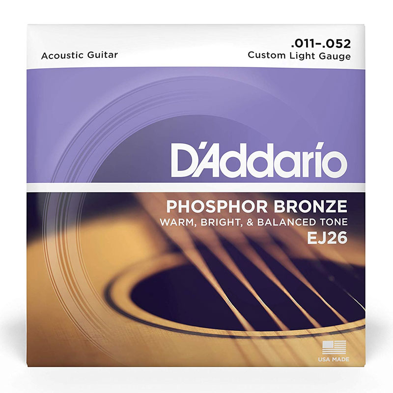 قیمت خرید فروش سیم گیتار آکوستیک داداریو D'Addario EJ26