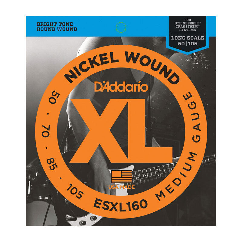 قیمت خرید فروش سیم گیتار بیس داداریو D'Addario ESXL 160 50-105
