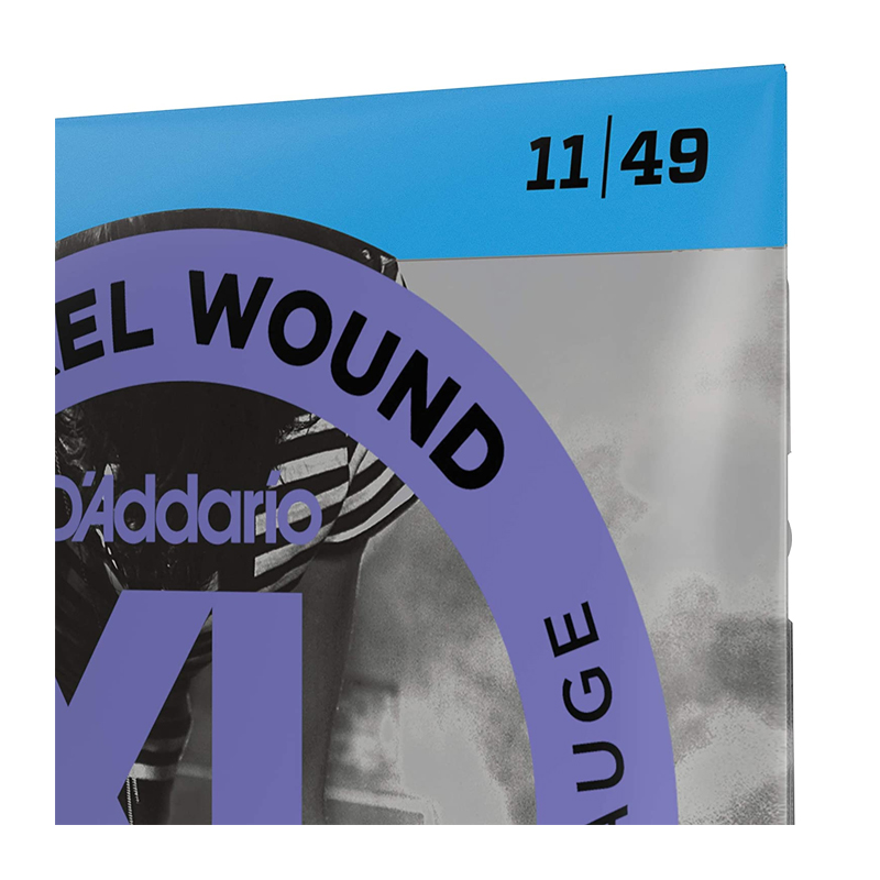 سیم گیتار الکتریک داداریو D'Addario EXL115 Nickel Wound Electric Strings 11-49 Medium/Blues-Jazz Rock