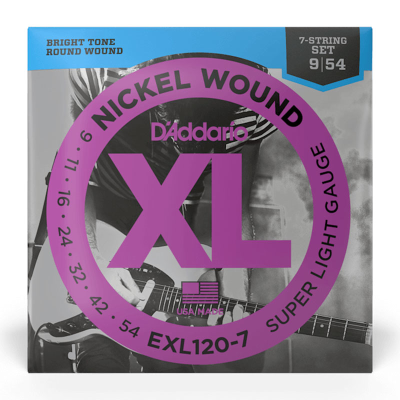 قیمت خرید فروش سیم گیتار الکتریک داداریو D'Addario EXL120-7