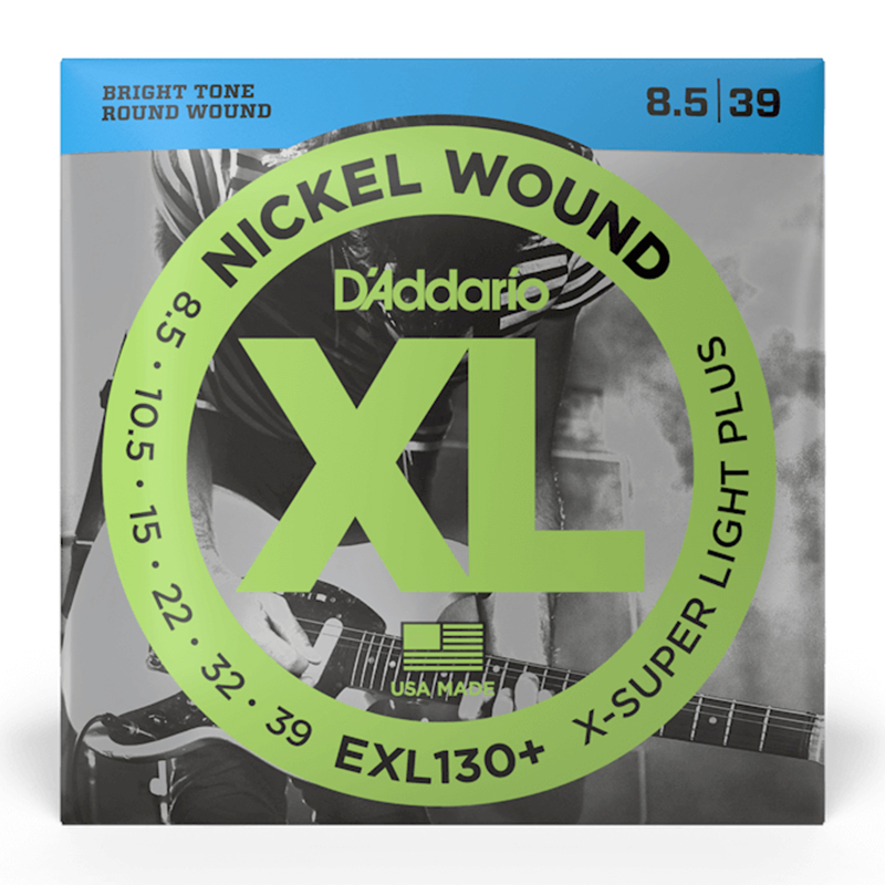 قیمت خرید فروش سیم گیتار الکتریک داداریو D'Addario EXL130+ Nickel Guitar Strings 8.5-39 X-Super Light Plus