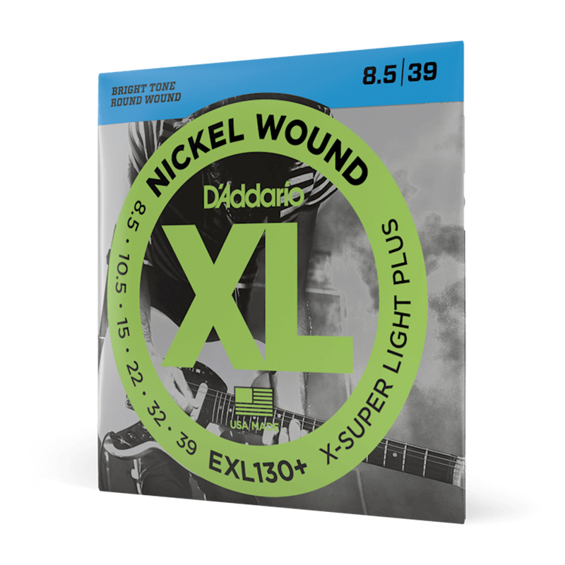 سیم گیتار الکتریک داداریو D'Addario EXL130+ Nickel Guitar Strings 8.5-39 X-Super Light Plus