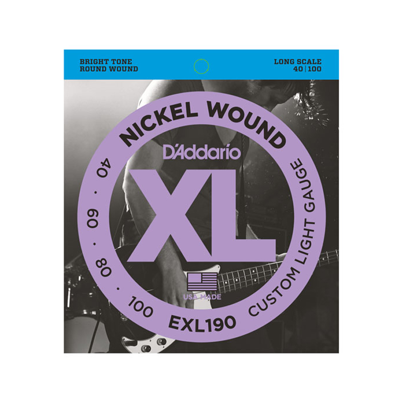 قیمت خرید فروش سیم گیتار بیس داداریو D'Addario EXL190