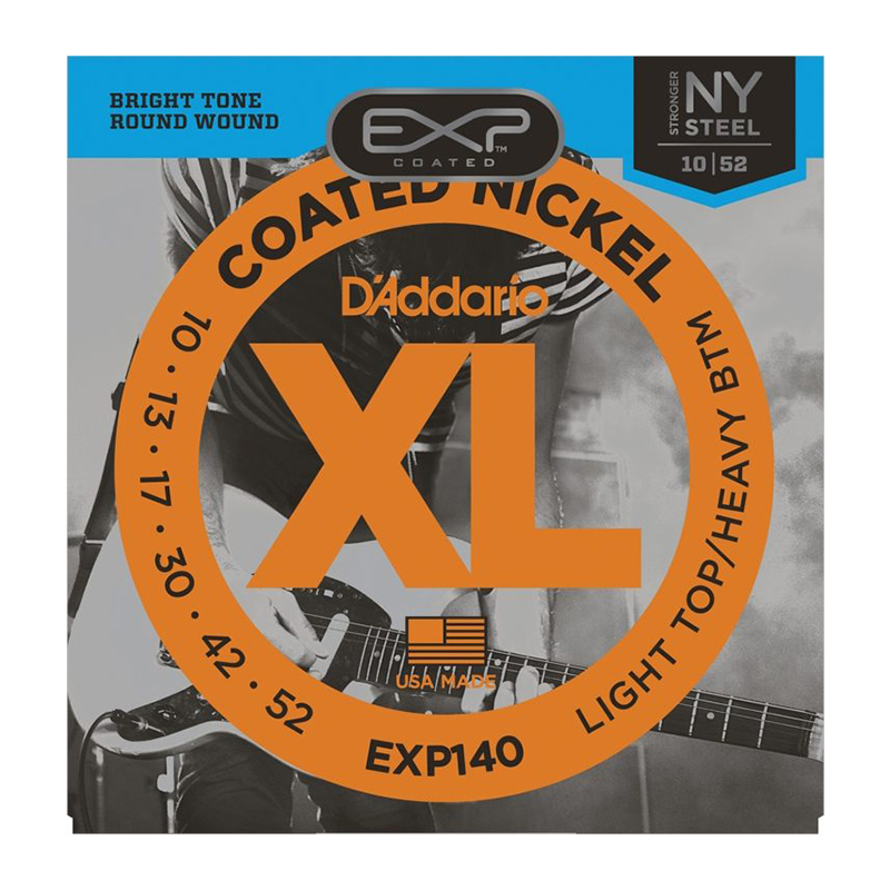 قیمت خرید فروش سیم گیتار الکتریک داداریو D'Addario EXP140 Coated Nickel Plated Steel Light