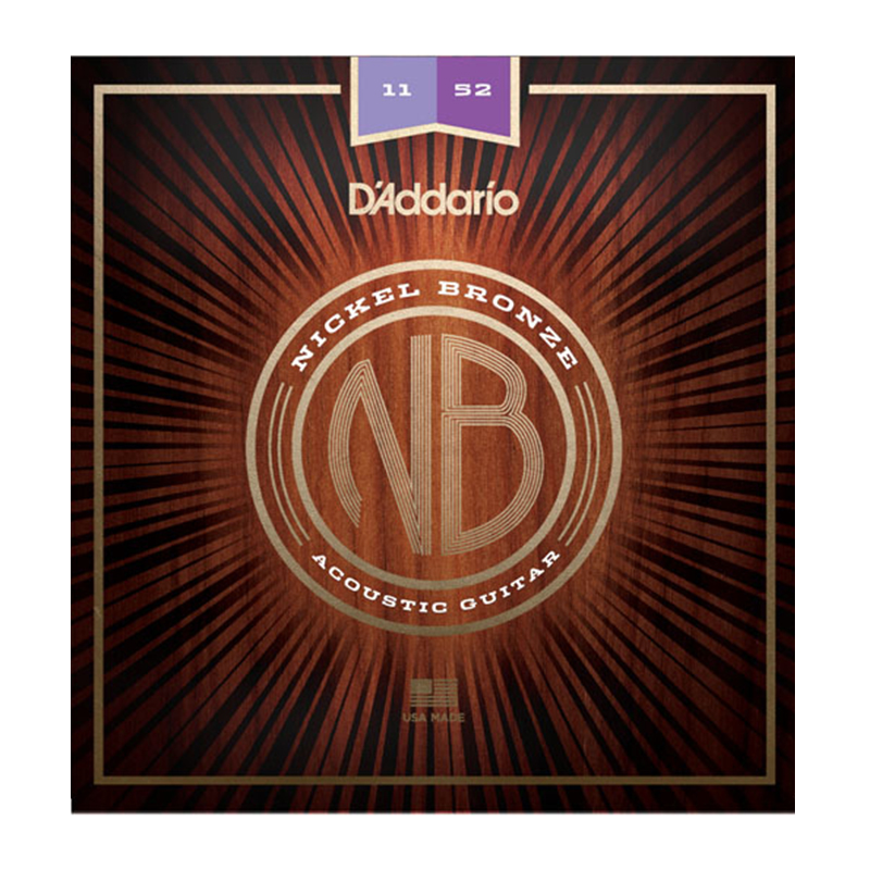 قیمت خرید فروش سیم گیتار آکوستیک داداریو D'Addario NB 11-52