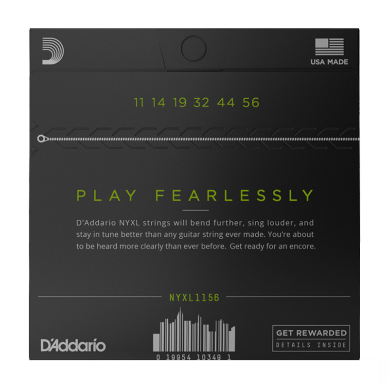 سیم گیتار الکتریک داداریو D'Addario NYXL 11-56