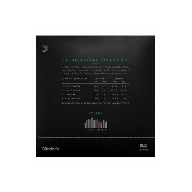سیم گیتار بیس داداریو D'Addario NYXL4095 Bass String
